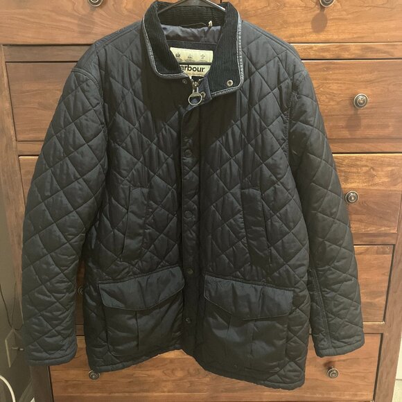 Barbour Devon Quilted Jacket Black XL - Picture 5 of 10